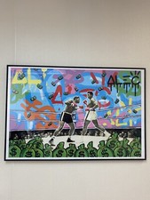 The Greatest of All Time Muhammed Ali - Alec Monopoly Brand Print FRAMED, Invest