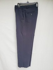 Calvin Klein Flat Front Dress Pants Black Boy's Size 10 Regular