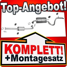 Auspuff für HYUNDAI I30 I 1.4 1.6 Kombi Euro 3 Flanschverbindung 2007-2012