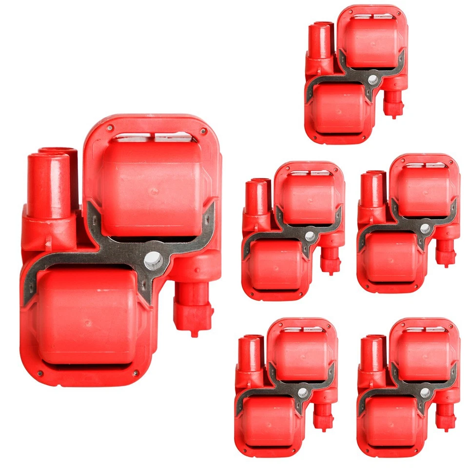Bobina de ignição 6X para Mercedes Benz C CL CLK ML classe E500 G500 ML320 ML500 UF359 - Imagem 4 de 4