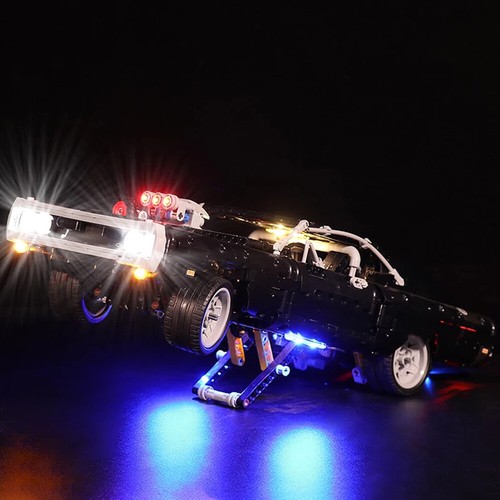 DIY LED Light Beleuchtung Set Für LEGO Technic 42111 Doms Für Dodge Charger Car - Bild 12 von 12