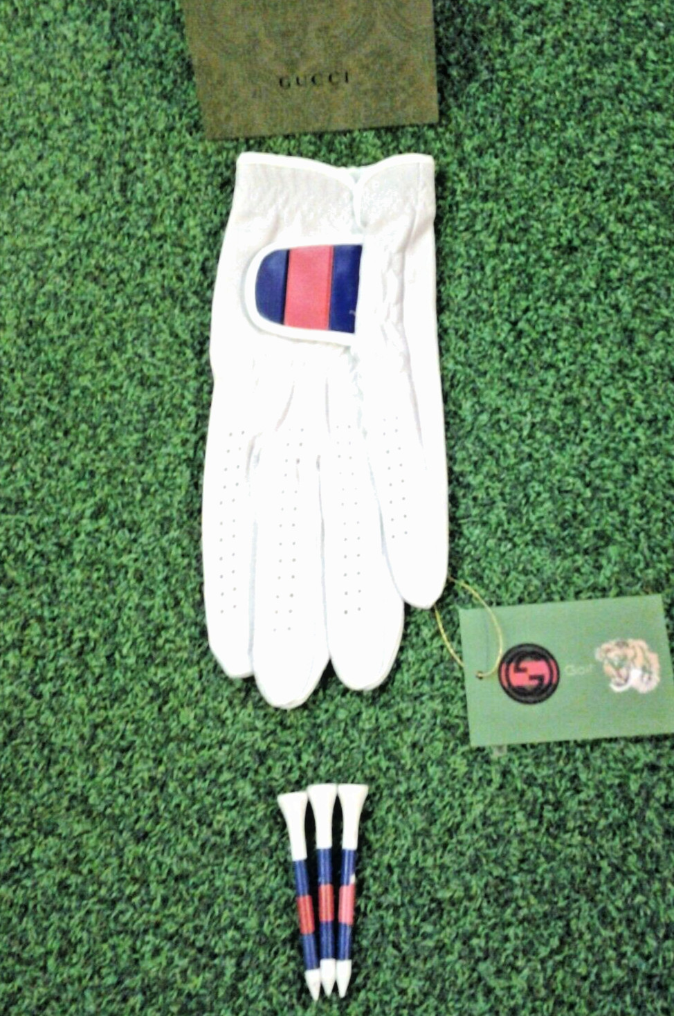 Golf Leather Glove, Gucci, via eBay