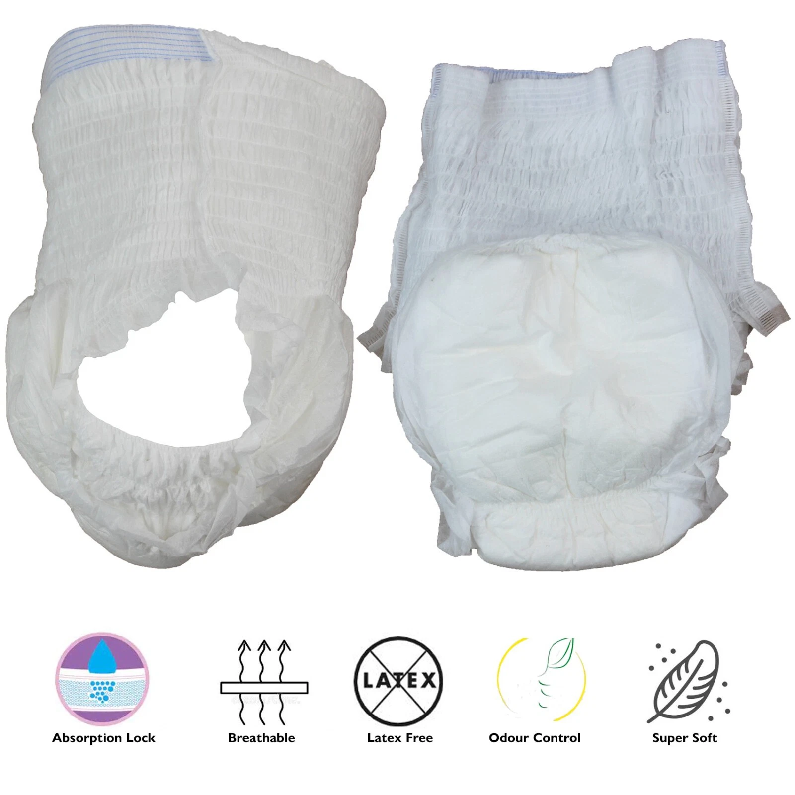 Adult Incontinence Pants Large Detail