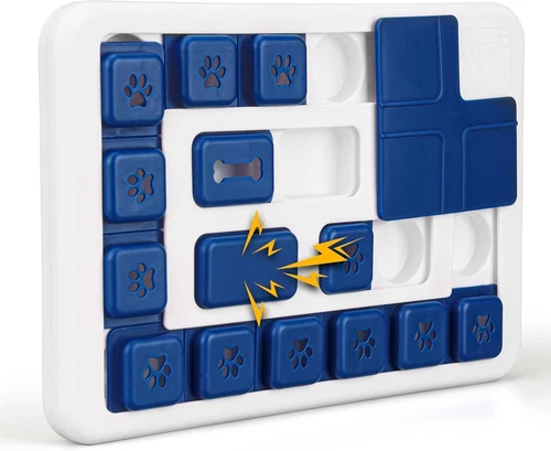 BELLE VOUS Dog Puzzle Toys/Interactive Slow Feeder