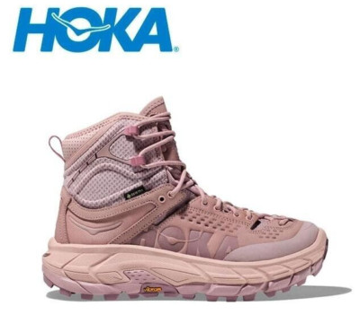 Hoka TOR ULTRA HI Outdoor / Gore-Tex Pink Hiking Shoes Hoka TOR ULTRA HI Outdoor / Gore-Tex Pink Hiking Shoes