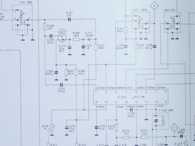Circuit Diagrams-Schaltpläne for Heathkit TD-1006