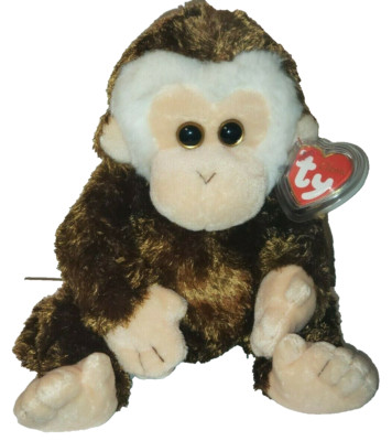 Ty Classic - HOODWINK the Monkey (2009 Release) 13'' NEW MWMT Plush Stuffed Toy