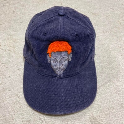 デニス・ロッドマン NIKEキャップ オレンジ デニス ロッドマン 90s