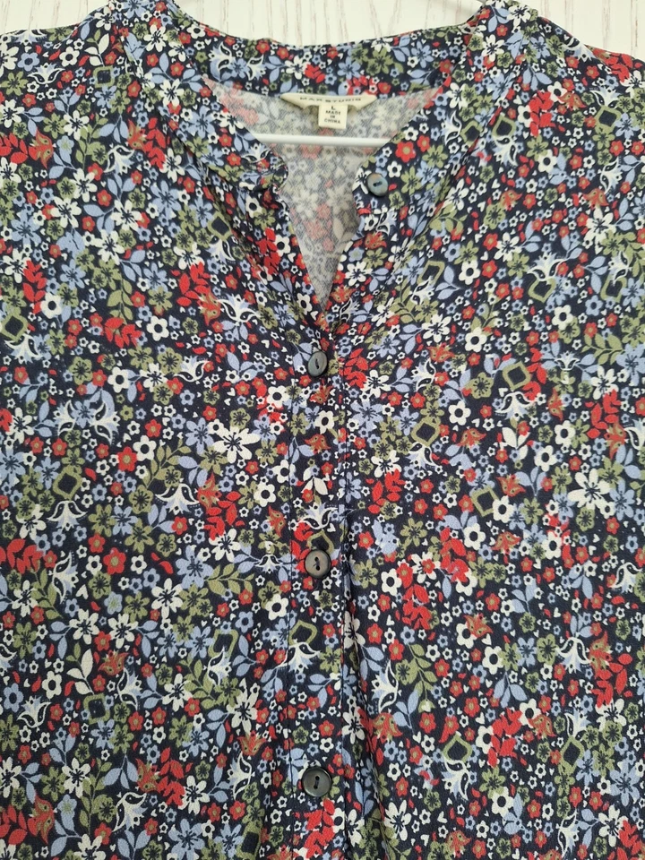 Damen-Kleid – lang, bunt millefleur, Marke: Max Studio, Gr. L - Bild 2 von 4