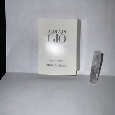 GIORGIO ARMANI Acqua Di Gio Eau De Toilette EDT Mini Spray 0.04 oz