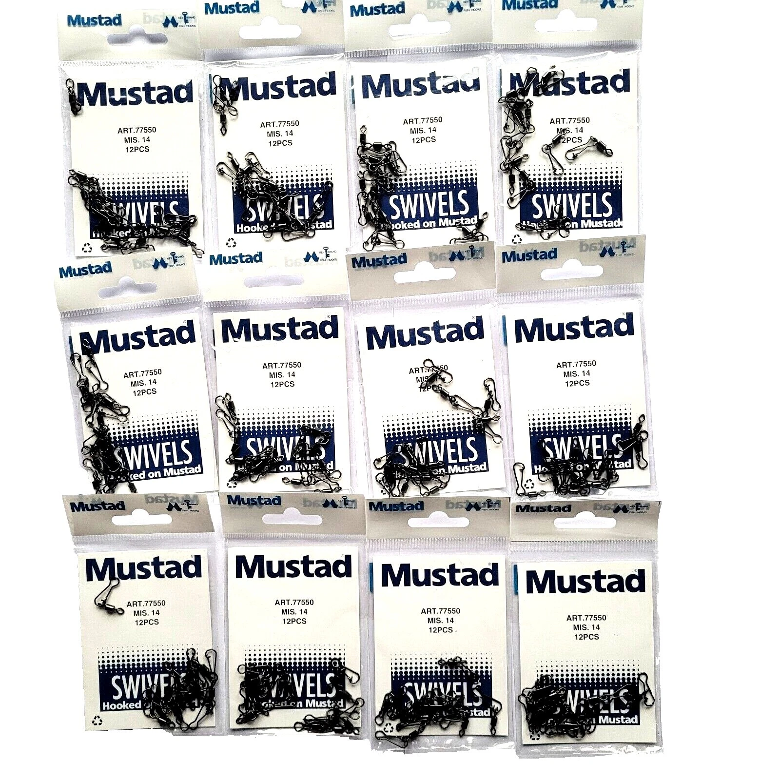 Mustad Fishing Snap Swivels