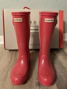 hunter boots size 4