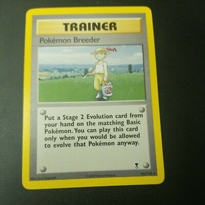 Pokémon Breeder 102/110 Legendary Collection Rare Trainer