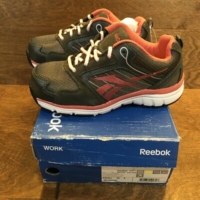 NEW Reebok RB451 Women's Anomar Work Safety Composite Toe Oxford Shoes Size 6W