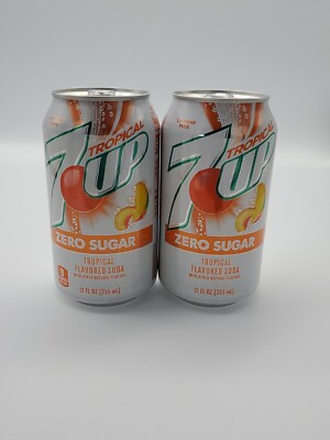 sugar 2 Full 2023 Tropical 7up Zero Sugar Limited Edition Exclusive