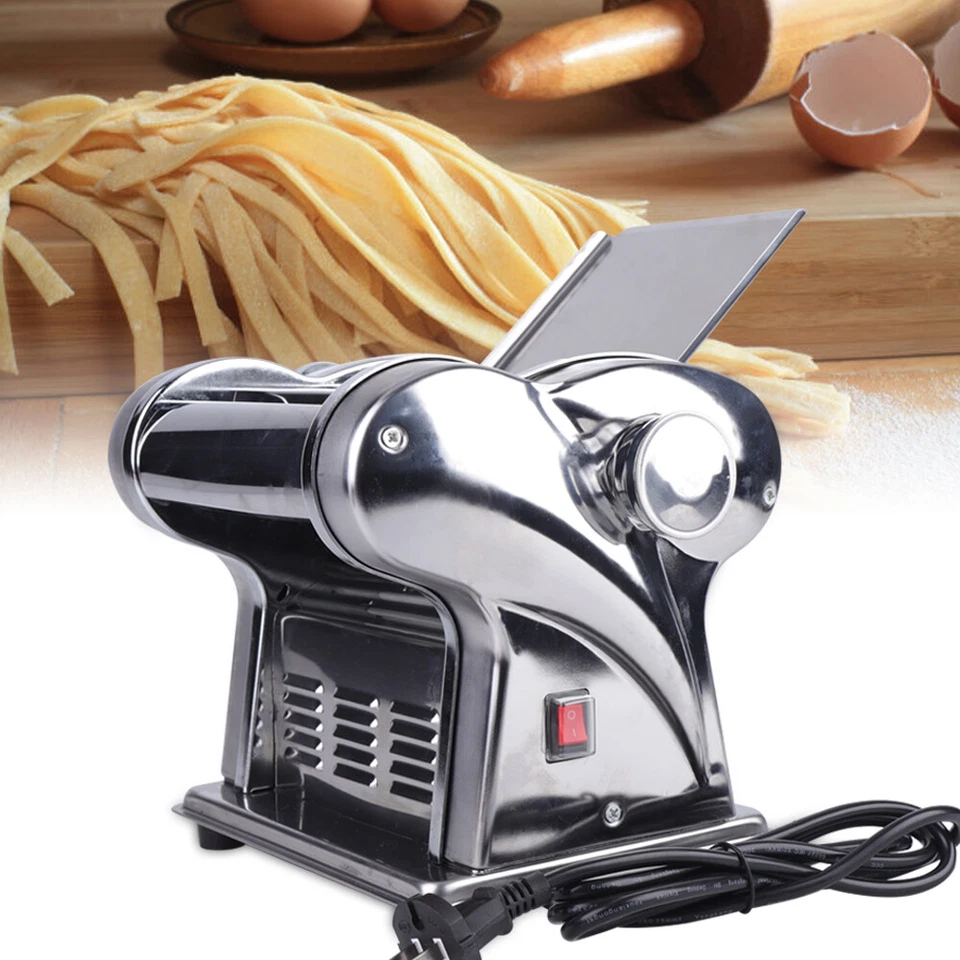 Electric Noodle Pasta Machine Noodle Skin Pasta Press Maker Commercial Home 110V - Image 2 of 4