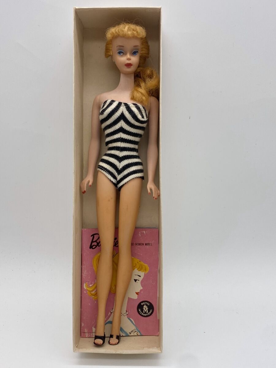 Mattel Vintage 1960 #850 Ponytail Barbie #3 or #4 Blonde Mattel Vintage 1960 #850 Ponytail Barbie #3 or #4 Blonde