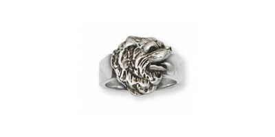 Bague Chien Chow Chow En Argent Massif 925 - Taille Ajustable 50 à 62 - Neuf Avec étiquettes