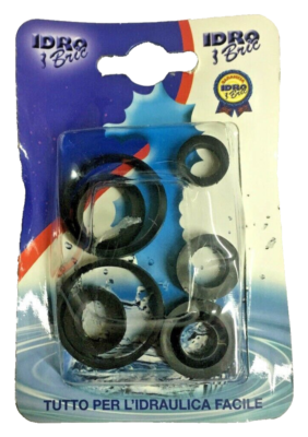 Guarnizioni Per Rubinetti - Confezione Da 10 Pezzi (5 Da 1/2 E 5 Da 3/8) - Ricambio Idrobric - Foto 8