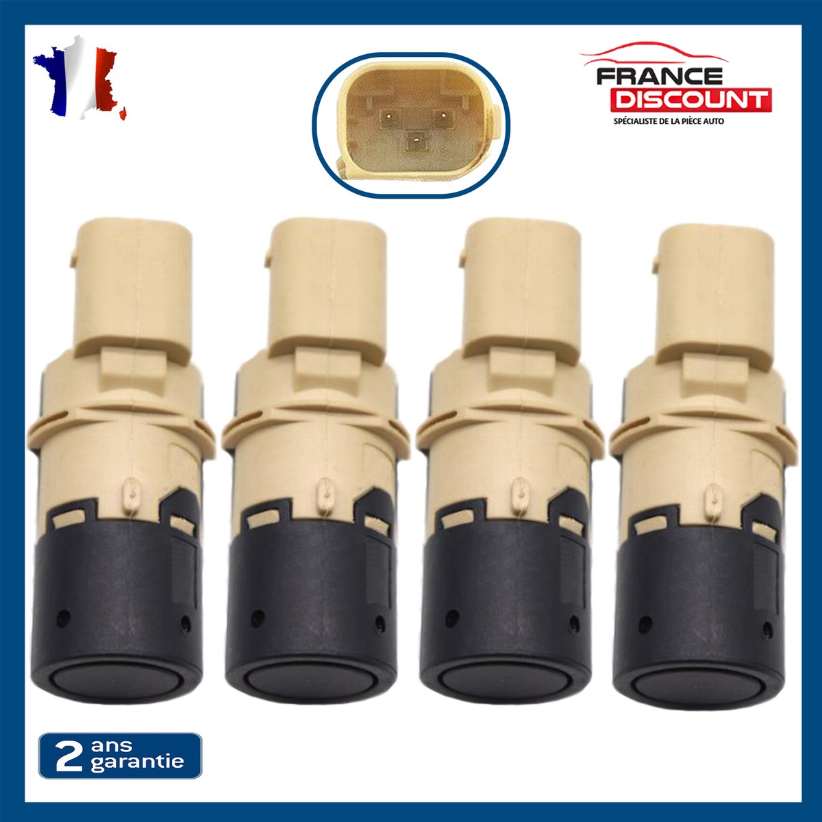 ZEALfix Capteur De Stationnement PDC 659095 Pour C2 C3 C4 C8 307 307SW 307CC Picasso Jumpy Berlingo Expert Partner 659095 602775 9643326380 9649186580