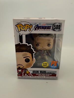 Funko Pop Marvel #580 Avengers Endgame I Am Iron Man - Glow GITD - PX Exclusive