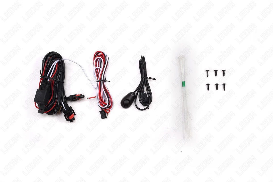 Conjunto de luz antiniebla lente transparente para Chevrolet Cruze 2011-2014 con bisel de bombilla de interruptor Foto 4 de 4