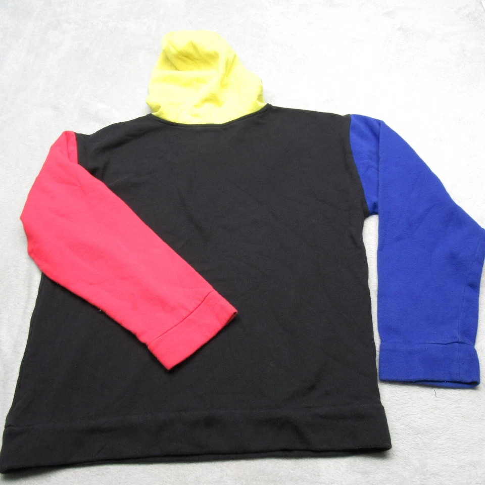 Adidas Sudadera con Capucha Juvenil XL Multicolor Bloques de Color Estilo Libre Pullover Sudadera Foto 3 de 4