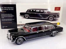 CMC 1:18 Mercedes-Benz 600 Pullman Limousine 1963-81(W100)Black M-200 *RETIRED*