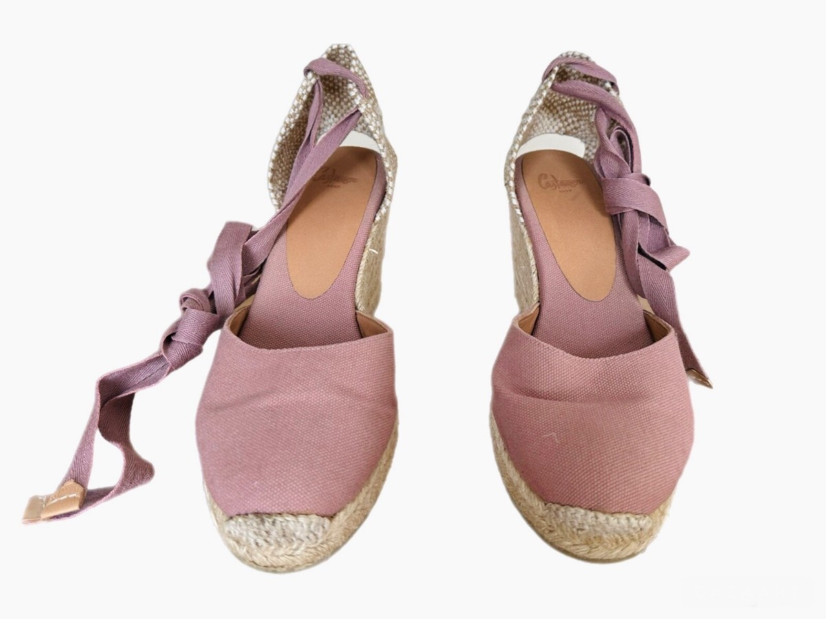 Castaner Carina Pink Castaner Dusty Rose Pink Espadrille Carina