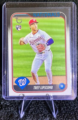 2024 Topps Update Series Trey Lipscomb #US143 RC  Washington Nationals 19/99  