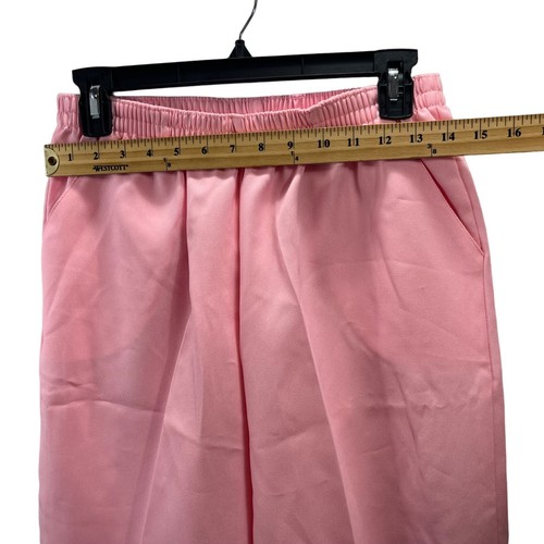 UNBRADED WOMEN CROPPED PANTS COLOR PINK SIZE L - Picture 3 of 9