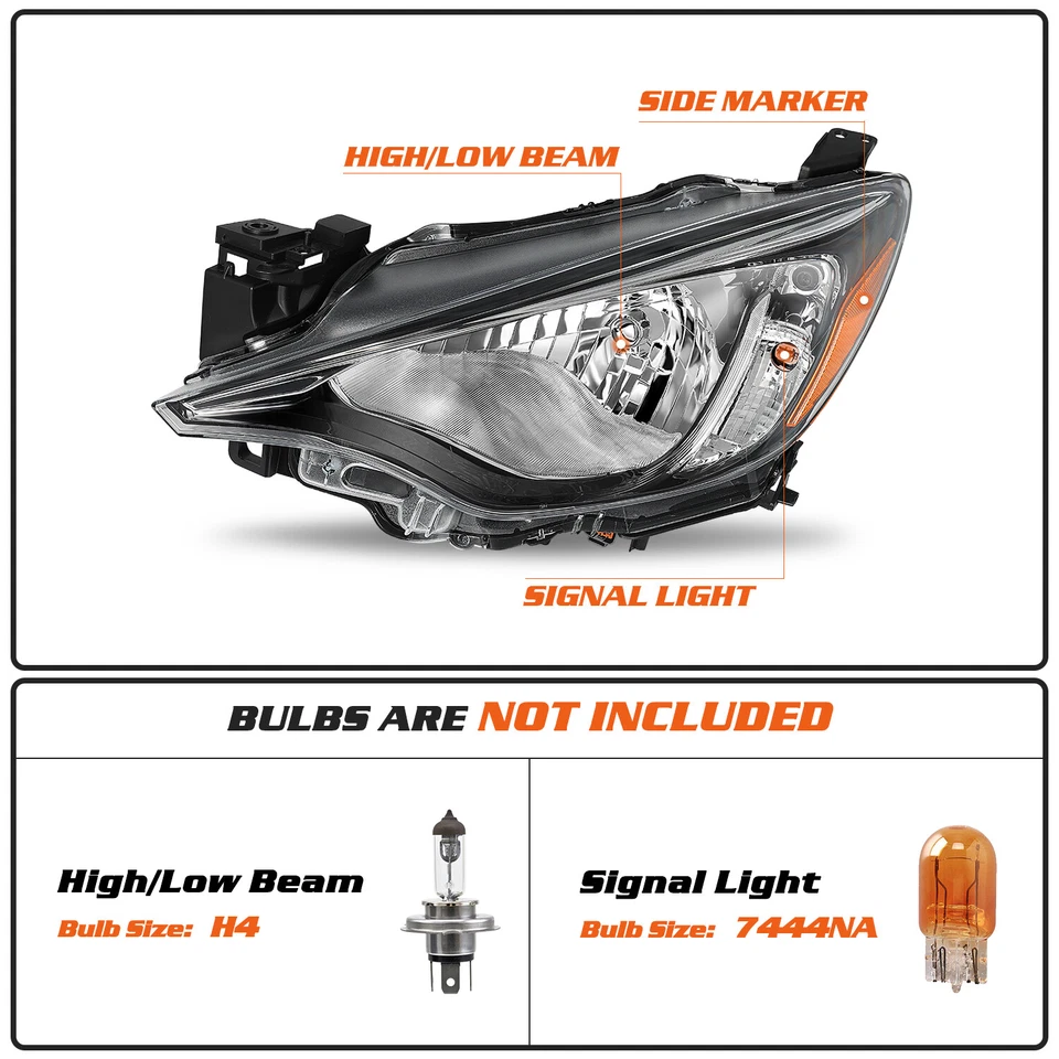 Pares de montaje halógenos para Toyota Yaris iA 2016-2019 sedán Foto 2 de 4