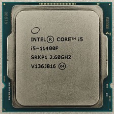Intel Core i5-11400F 6-Core 2.6GHz 12MB SRKP1 CPU Processor Socket 1200