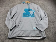 Starter Hoodie/Hooded Top 12 Athleisure Long Sleeve Pullover Activewear Grey