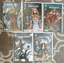 Wonderland Through The Looking Glass #1,2,3,4,5 Zenescope NM Set Cover A