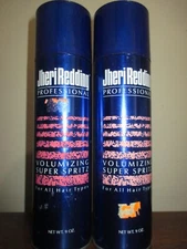 2x Jheri Redding Professional Volumizing Spritz 9 oz metal can *1 cap cracked