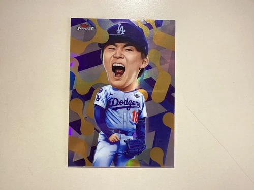 2026 Topps Finest Yoshinobu Yamamoto Base (RAW)