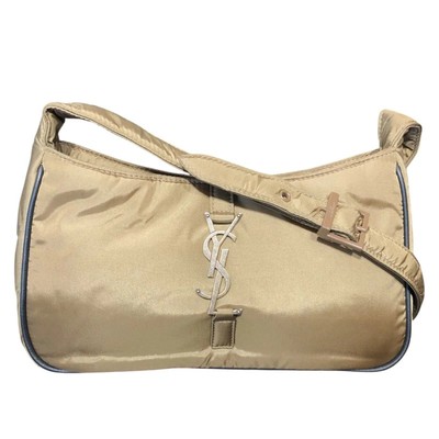 Saint Laurent LE5A7 Coyote Nylon Shoulder Bag 733294 #1701