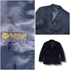 Loro Piana Blazer Sports Coat Jacket 100 Cashmere Men s 42R Black