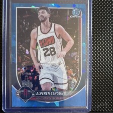 Topps Bowman Chrome University Alperen Sengun Chrome #BCV-133 Houston Rockets
