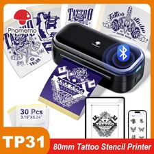 Phomemo TP31 Tattoo Stencil Printer 80mmTattoo Supplies for Tattoo Artists