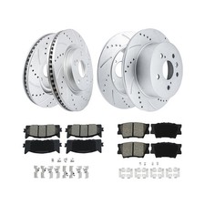 Front Rear Brake Pads and Rotors Kit for Toyota Camry 2012-2017, for Toyota...