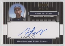 2008 Razor Signature Series Black /199 Anthony Gose #175 Auto 1k5