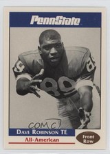 1992 Front Row Penn State Nittany Lions All-Americans Dave Robinson #38 HOF 12hh