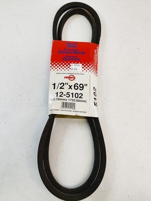 Rotary 12-5102 Premium Belt 1/2'' x 69'' NOS