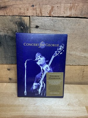 NEW SEALED CD DVD Box Set Concert For George Concord Music 2018 George Harrison