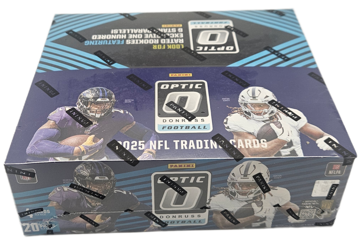 2025 Panini Donruss Optic Football Sealed 20 Pack Retail Display