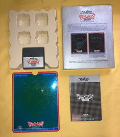 Vintage GCE Vectrex WEB WARS Arcade Game Complete Box, Manual, Overlay 1983