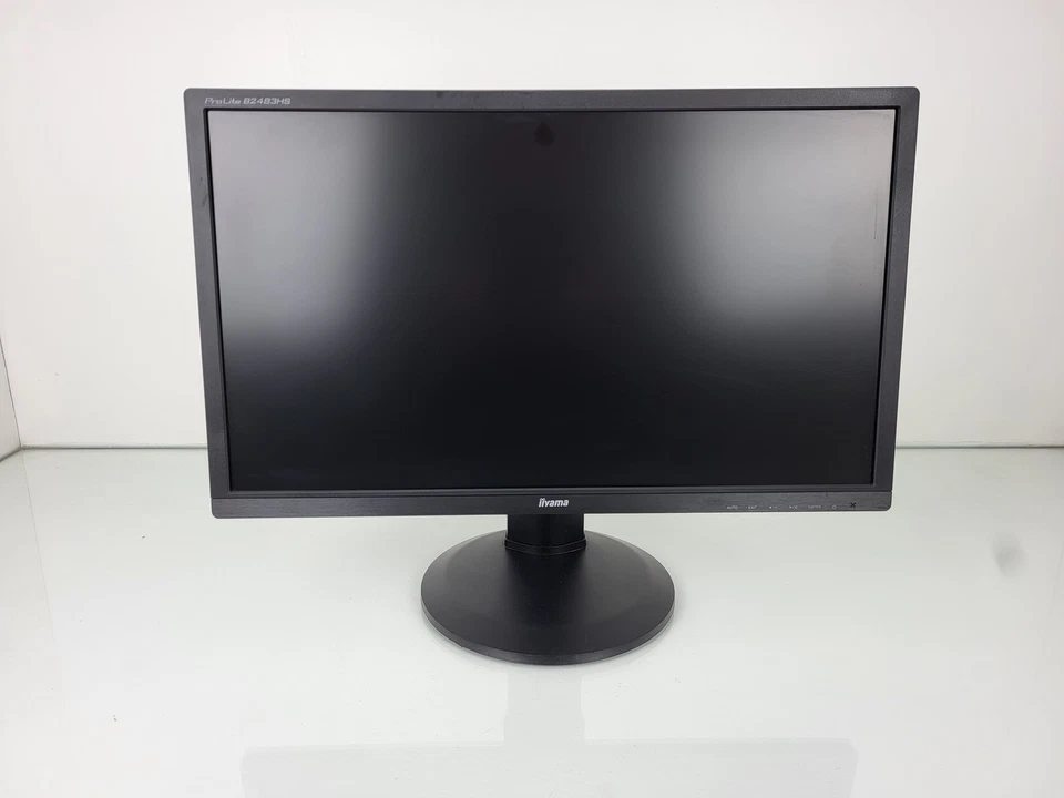 iiyama B2483HS 24" VGA DVI HDMI 1920 x 1080 Monitor With Stand - Image 2 of 4