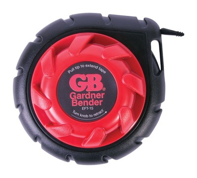 Gardner Bender EFT-15 Durable High-Impact Mini Cable Snake Fish Tape 15 ft.